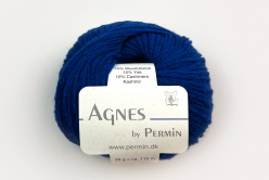 премиальная пряжа Agnes, Permin, цв.08 Royal blue