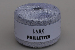 Пряжа Paillettes / Пайетки, Lang, цв.0001