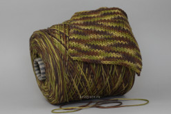 Толстый хлопок Cotone Grosseto, цв.Marrone/Giallo