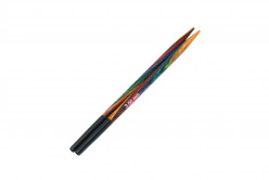 Спицы деревянные разъемные укороченные Lana Grossa Design-Holz Multicolor, 8,5см №3,5