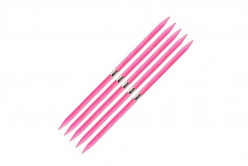 Спицы носочные деревянные Lykke Blush, 15см №3,5
