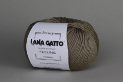 Пряжа Филинг, 70%WV 20%SE 10%WS, 50гр.,140м., Lana Gatto, цв.8449