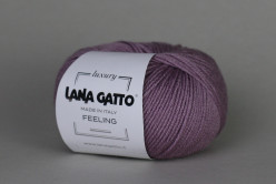 Пряжа Филинг, 70%WV 20%SE 10%WS, 50гр.,140м., Lana Gatto, цв.12940