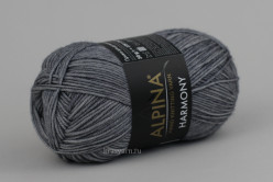 Пряжа ручного крашения Harmony, Alpina, цв.12 Светло-серый