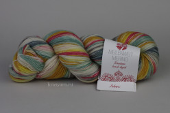 Пряжа Meilenweit Merino Rainbow hand-dyed, цв.7005 Adani