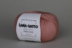Пряжа Филинг, 70%WV 20%SE 10%WS, 50гр.,140м., Lana Gatto, цв.14393