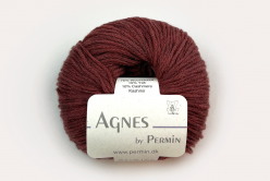 премиальная пряжа Агнес, Permin, цв.05 Guava 