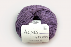 премиальная пряжа Agnes, Permin, цв.06 Støvet lilla 