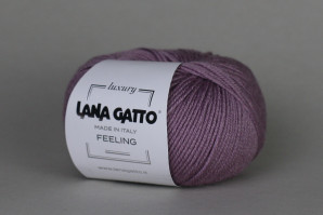 Пряжа Филинг, 70%WV 20%SE 10%WS, 50гр.,140м., Lana Gatto, цв.12940