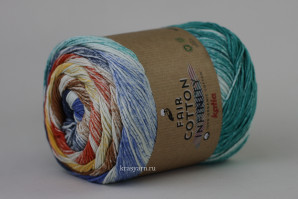 Пряжа Fair Cotton Infinity, Katia, цв.104