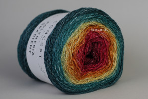 Пряжа Polynesia Gradient, Katia, цв.305