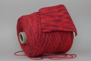 Толстый хлопок Cotone Grosseto, цв.Fragola/Pesca